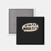 音楽をピークにする マグネット (正面/裏面)