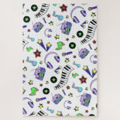 音楽を上げる ジグソーパズル (縦)