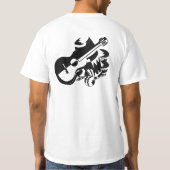 音楽を作って下さい。 シリーズ Tシャツ (裏面)