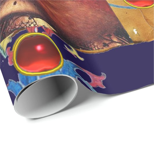 音楽を作る天使フローラクリスマスパーチメント ラッピングペーパー (ロールコーナー)