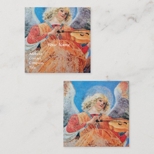 音楽を作る天使 スクエア名刺 (正面/裏面)