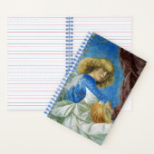 音楽を作る天使 ノートブック (内側)