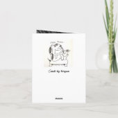 音楽を作る サンキューカード (裏面)