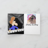 音楽を作る サンキューカード (内部)