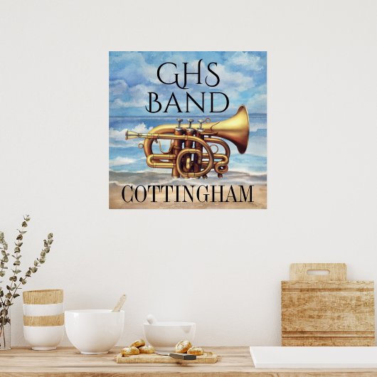 音楽を作る ポスター (キッチン)