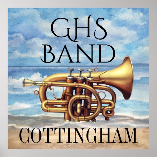 音楽を作る ポスター (正面)