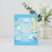 音楽を作る ポストカード (スタンド正面)