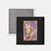 音楽を作る マグネット (正面/裏面)