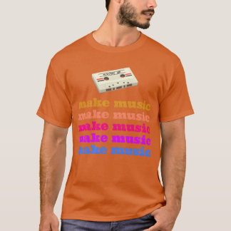 音楽を作ろうギフト Tシャツ