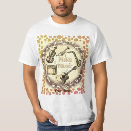 音楽を作ろう Tシャツ
