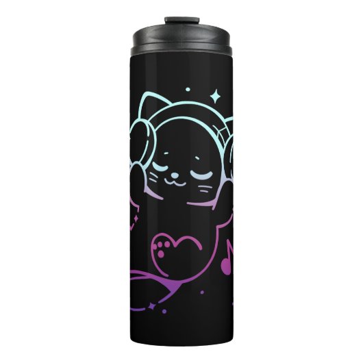 音楽を使ったビデオ再生 タンブラー (正面)