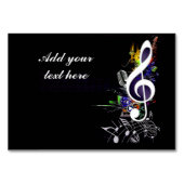 音楽を再生する，お祝い_ テーブルナンバー (正面)