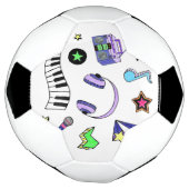 音楽を出す サッカーボール (回転)