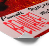 音楽を台無しにする ポスター (角)