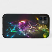 音楽を愛する人のための色の音楽ノート Case-Mate iPhoneケース (裏面(横))