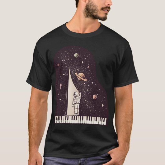 音楽を感じて Tシャツ (正面)