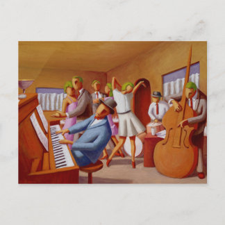 「音楽を感じる」ポストカード ポストカード