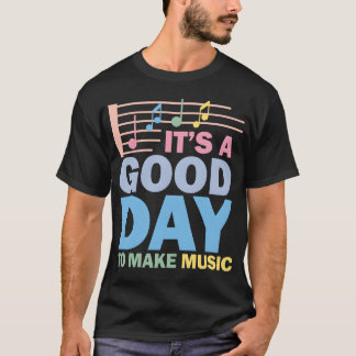 音楽を楽しもう!音楽好きな友達へ贈るプレゼント Tシャツ