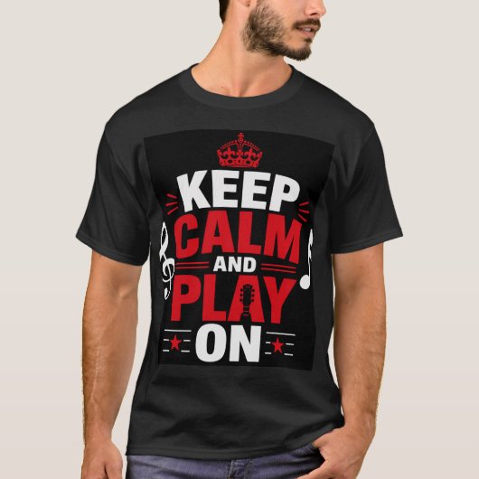 音楽を生み出すために生まれた Tシャツ (正面)