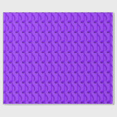 音楽を繰り返すブルーノートは紫色パターンに注意します ラッピングペーパー (フラット)