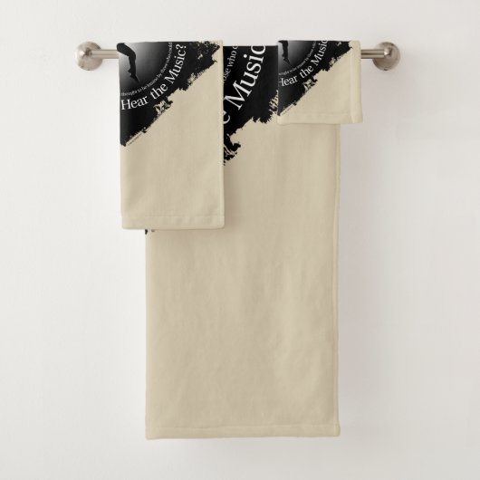 音楽を聞いた？ バスタオルセット (インサイチュ)