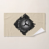 音楽を聞いた？ バスタオルセット (ハンドタオル)