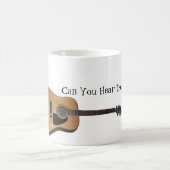 音楽を聞くことができますか。 コーヒーマグカップ (中央)