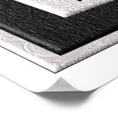 音楽を聴いていない ポスター (角)