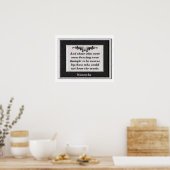 音楽を聴いていない ポスター (キッチン)