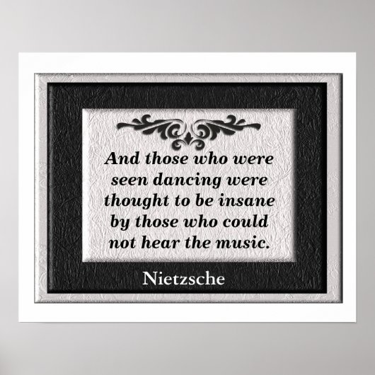 音楽を聴いていない ポスター (正面)