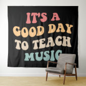 音楽を聴いて良い日教えだ タペストリー (インサイチュ(横))