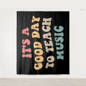 音楽を聴いて良い日教えだ タペストリー (正面)