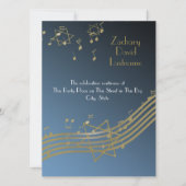 音楽を聴く 招待状 (正面)