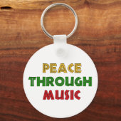 音楽を通じた平和 キーホルダー (正面)