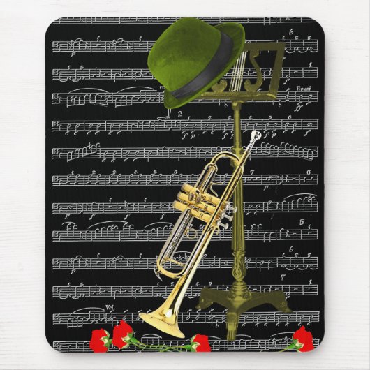 音楽を遊んで下さい。 マウスパッド (正面)