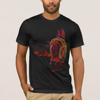 …音楽を食べて下さい、眠らせて下さい、呼吸して下さい Tシャツ