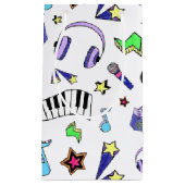 音楽を鳴らす スモールペーパーバッグ (正面)