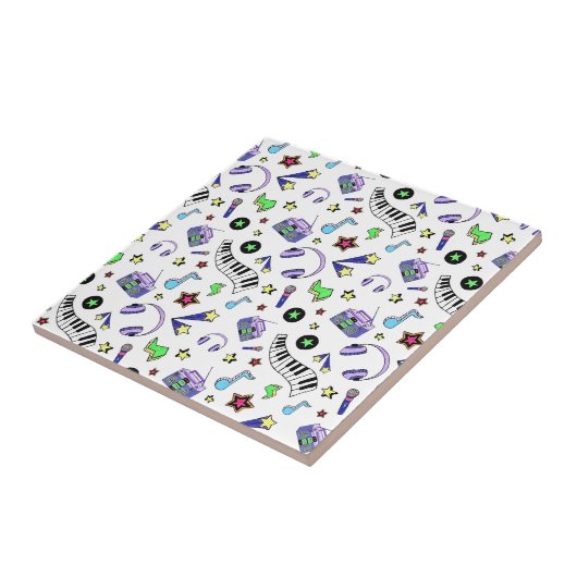 音楽を鳴らす タイル (側面)