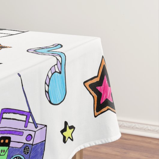 音楽を鳴らす テーブルクロス (インサイチュ)