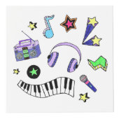 音楽を鳴らす フォトキューブ (正面)