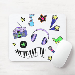 音楽を鳴らす マウスパッド
