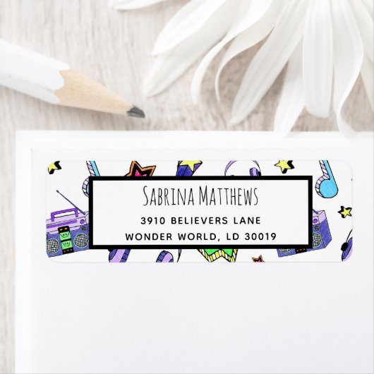 音楽を鳴らす ラベル (インサイチュ)