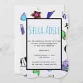 音楽を鳴らす 招待状 (正面)