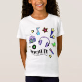 音楽を鳴らす Tシャツ (正面)