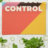 音楽アート音楽でコントロールを失う キッチンタオル (折り畳み)