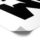 音楽アート音楽は世界を変えることができる ポスター (角)