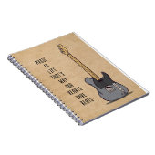 音楽アート音楽は人生 ノートブック (右側)