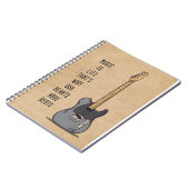 音楽アート音楽は人生 ノートブック (左側)