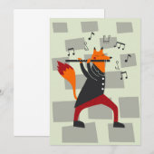 音楽アートAキツネとフルート セーブザデート (正面/裏面)