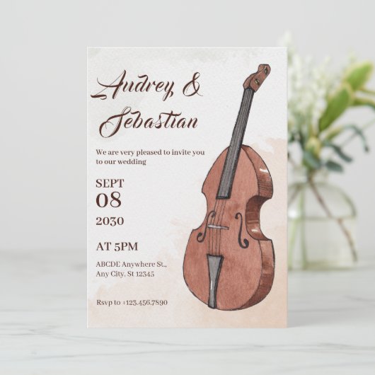 音楽アー結婚ト 招待状 (スタンド正面)